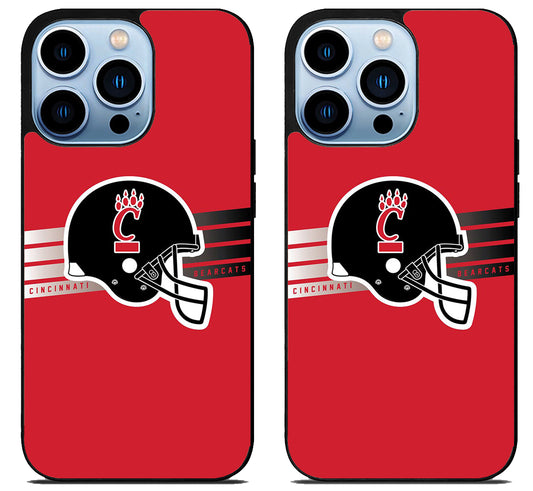 Cincinnati bearcats Stripe iPhone 15 Pro | iPhone 15 Pro Max Case