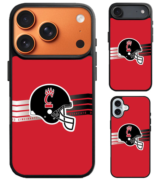 Cincinnati bearcats Stripe iPhone Air | iPhone 17 | 17 Pro | 17 Pro Max Case