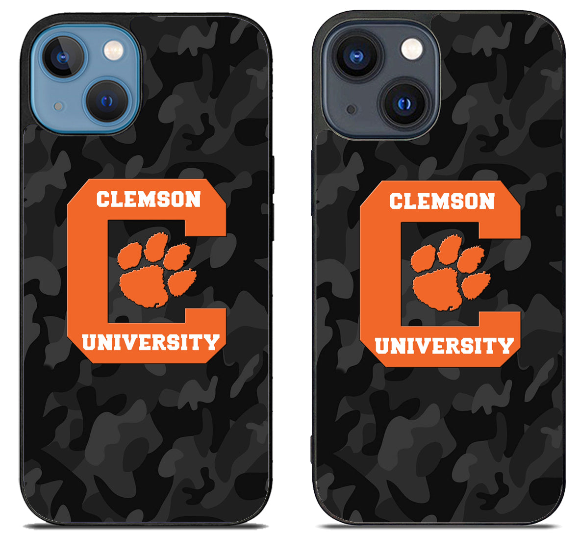 Clemson Tigers Camo iPhone 15 | iPhone 15 Plus Case