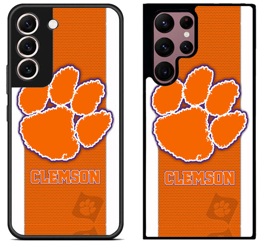 Clemson Tigers  Cover Samsung Galaxy S22 | S22+ | S22 Ultra Case