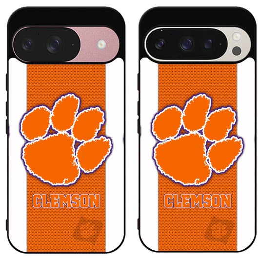 Clemson Tigers Cover Google Pixel 9 | 9 Pro | 9 Pro XL Case