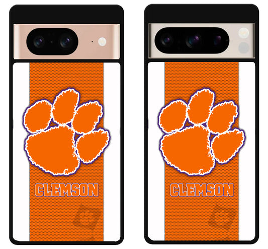 Clemson Tigers Cover Google Pixel 8 | 8 Pro Case