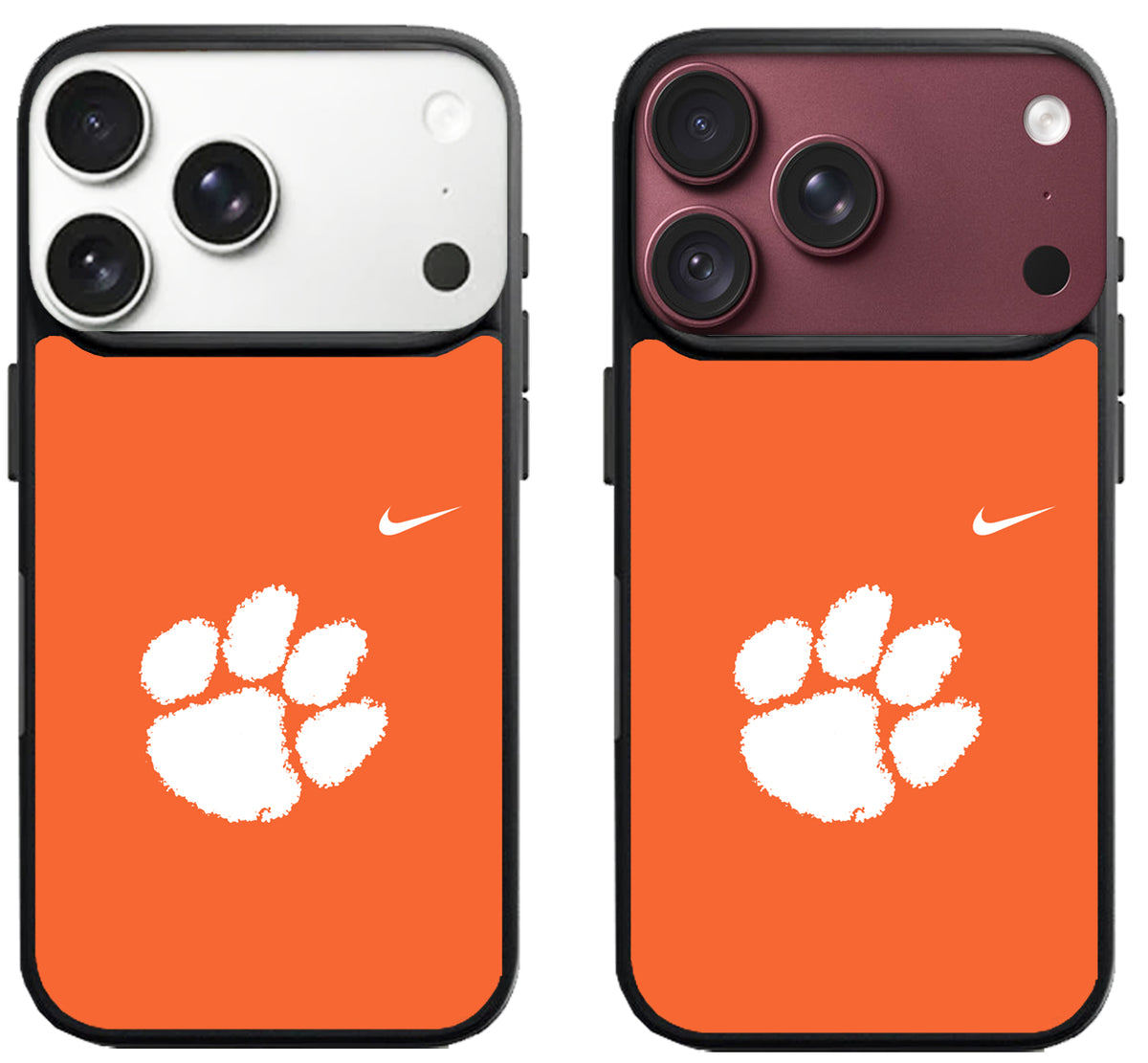 Clemson Tigers Nike Logo iPhone 18 Pro | 18 Pro Max Case