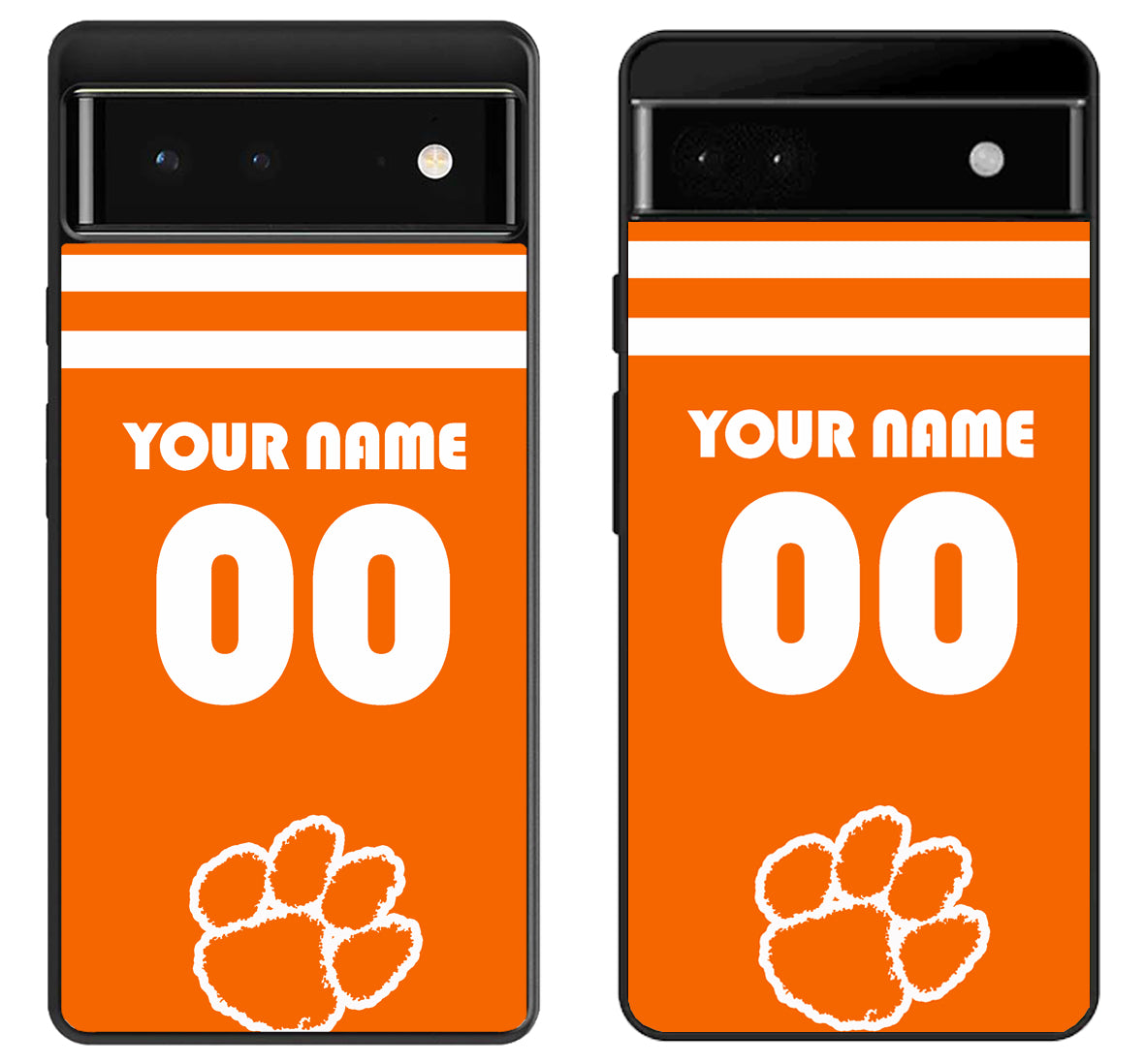 Custom Personalized Clemson Tigers Google Pixel 6 | 6A | 6 Pro Case