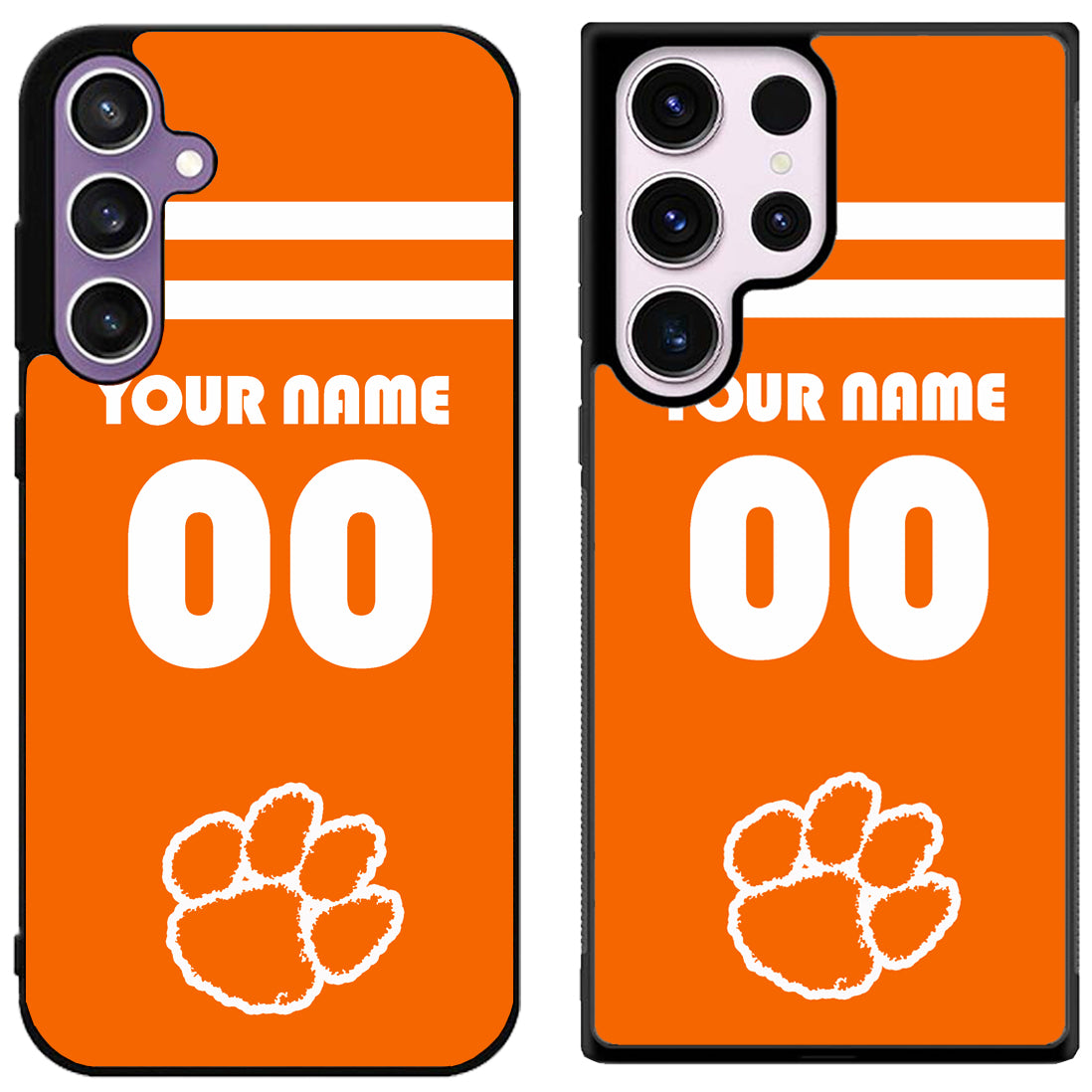 Custom Personalized Clemson Tigers Samsung Galaxy S24 | S24+ | S24 Ultra Case