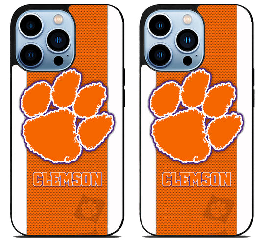 Clemson Tigers iPhone 15 Pro | iPhone 15 Pro Max Case