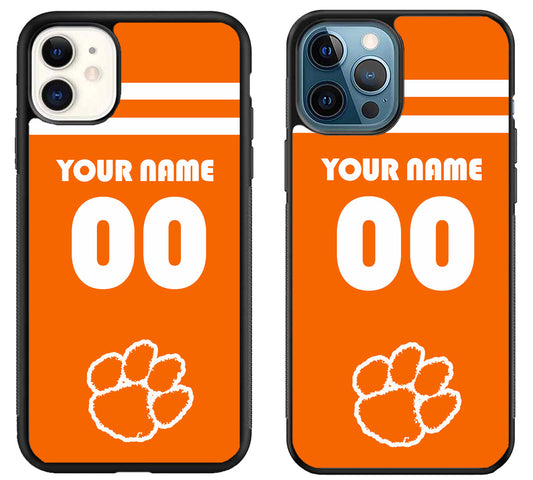 Custom Personalized Clemson Tigers iPhone 11 | 11 Pro | 11 Pro Max Case