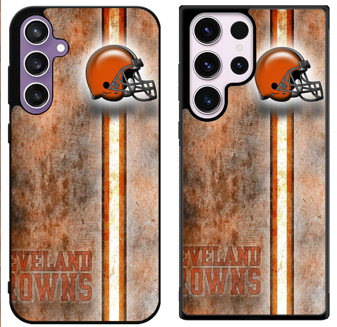 Cleveland Browns Artwork Samsung Galaxy S24 | S24+ | S24 Ultra Case