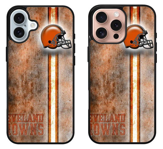 Cleveland Browns Background iPhone 16 | 16 Plus | 16 Pro | 16 Pro Max Case