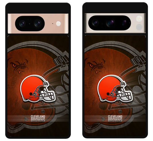 Cleveland Browns Background Google Pixel 8 | 8 Pro Case
