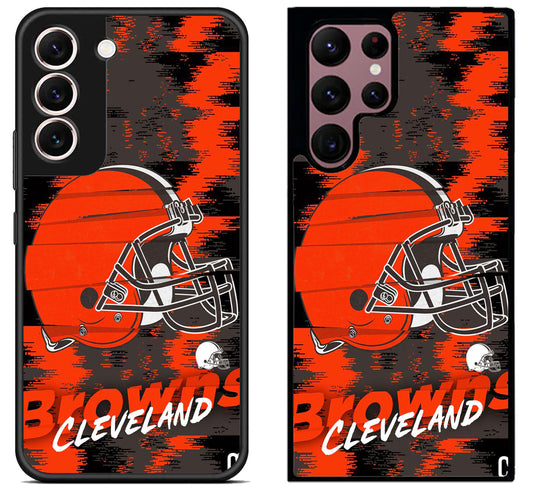 Cleveland Browns Colorfull Samsung Galaxy S22 | S22+ | S22 Ultra Case