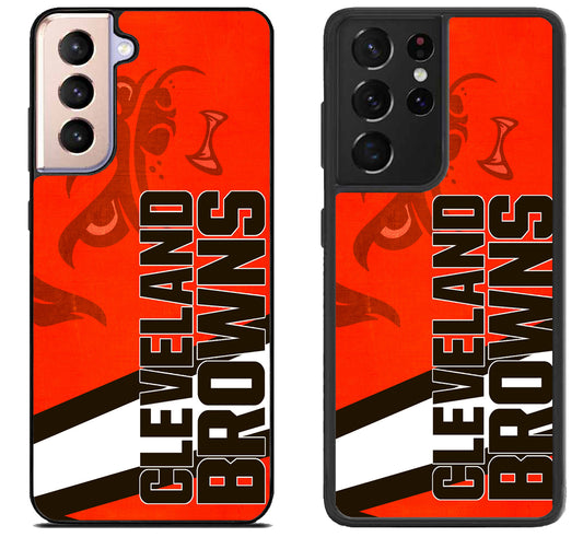 Cleveland Browns Cover Samsung Galaxy S21 | S21 FE | S21+ | S21 Ultra Case