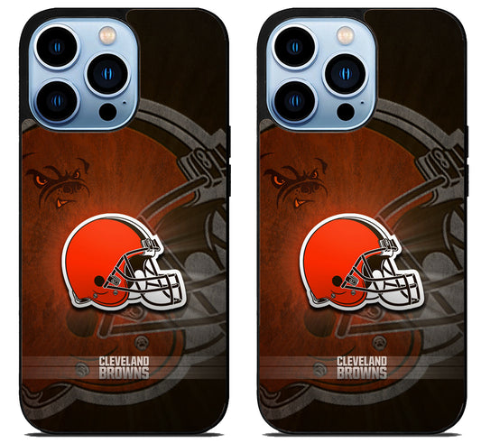 Cleveland Browns Cover iPhone 15 Pro | iPhone 15 Pro Max Case