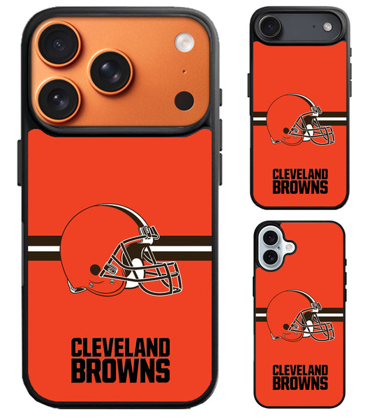 Cleveland Browns Cover iPhone Air | iPhone 17 | 17 Pro | 17 Pro Max Case