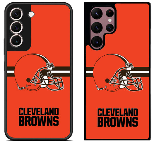 Cleveland Browns Logo Samsung Galaxy S22 | S22+ | S22 Ultra Case