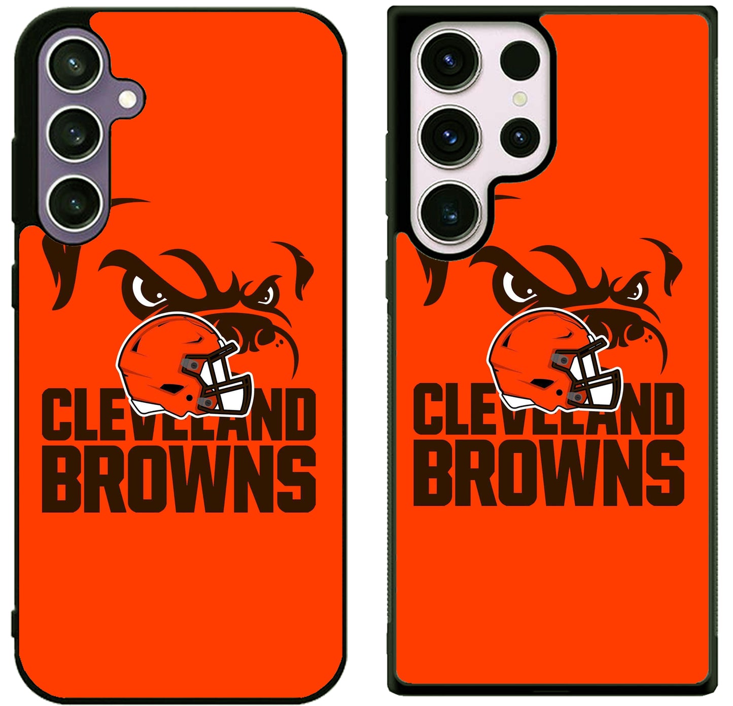 Cleveland Browns Wallpaper Samsung Galaxy S25 | S25 Plus | S25 FE | S25 Ultra Case