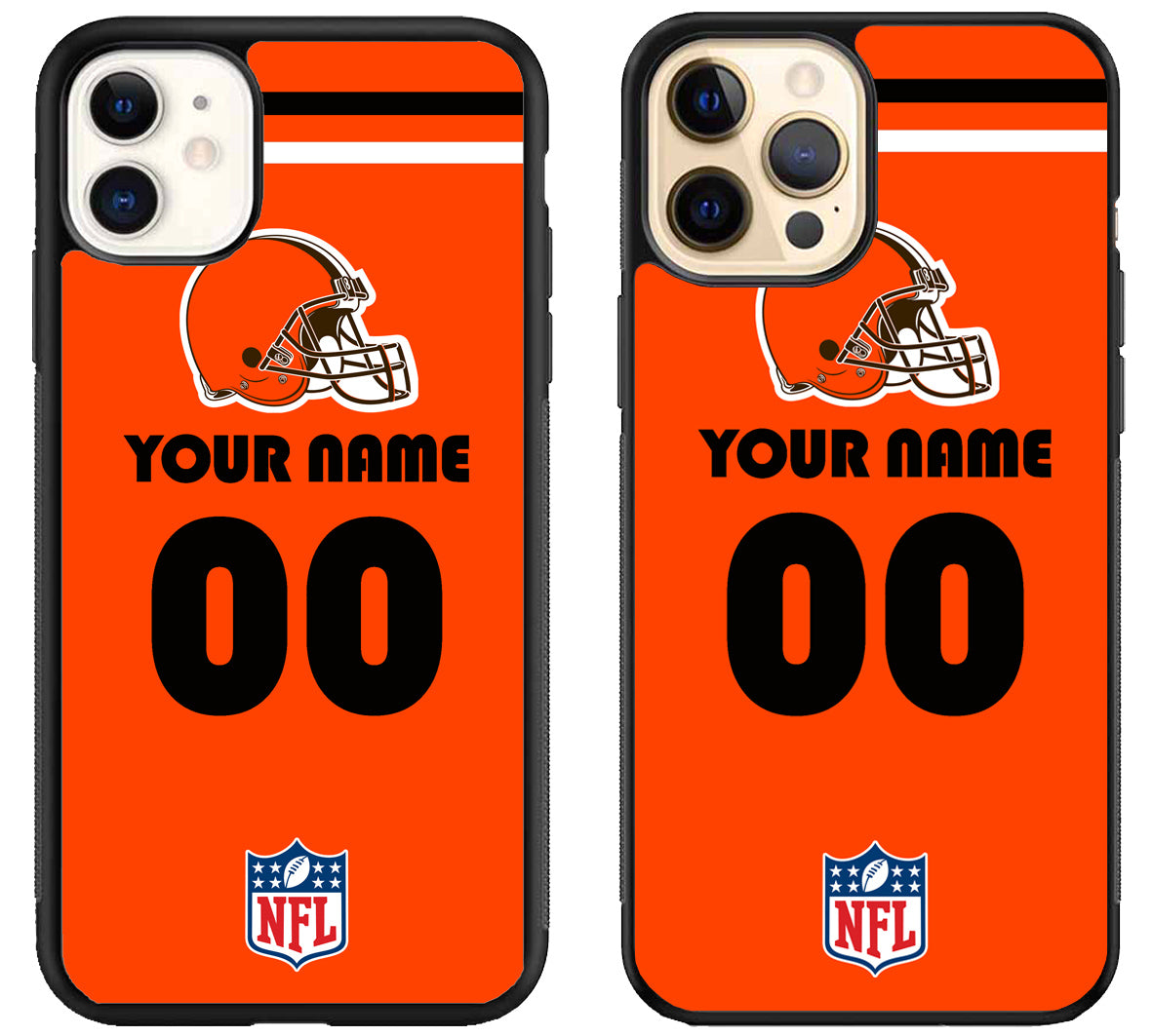 Custom Personalized Cleveland Browns NFL iPhone 12 | 12 Mini | 12 Pro | 12 Pro Max Case
