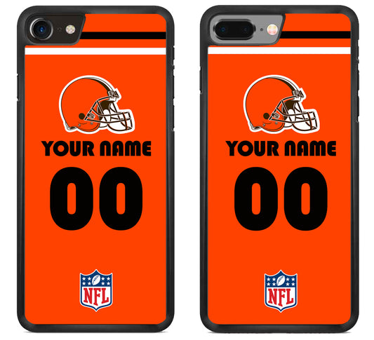 Custom Personalized Cleveland Browns NFL iPhone 8 | 8 Plus Case