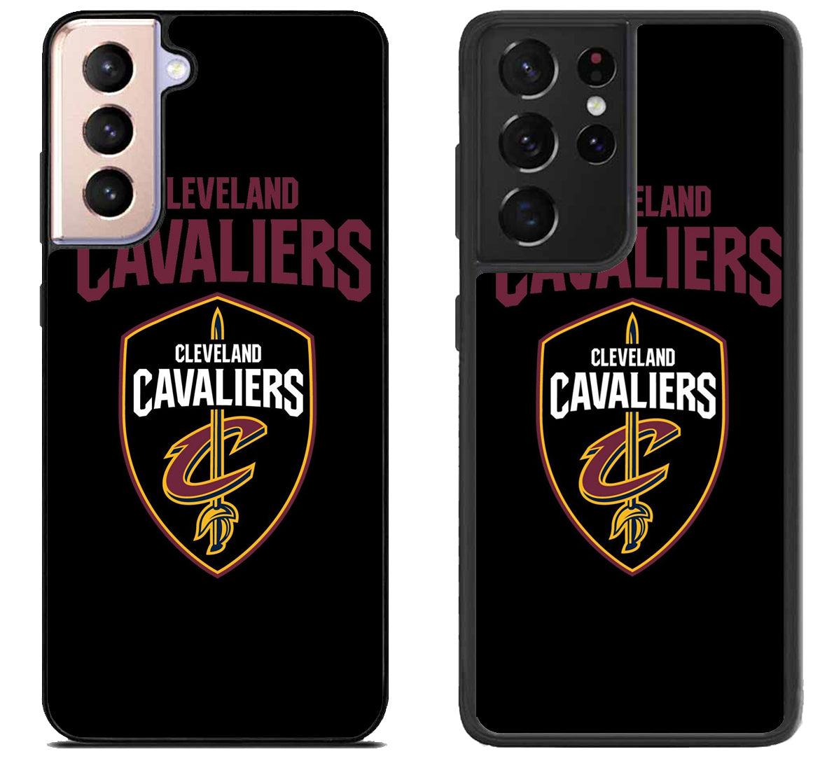 Cleveland Cavaliers Black Samsung Galaxy S21 | S21 FE | S21+ | S21 Ultra Case