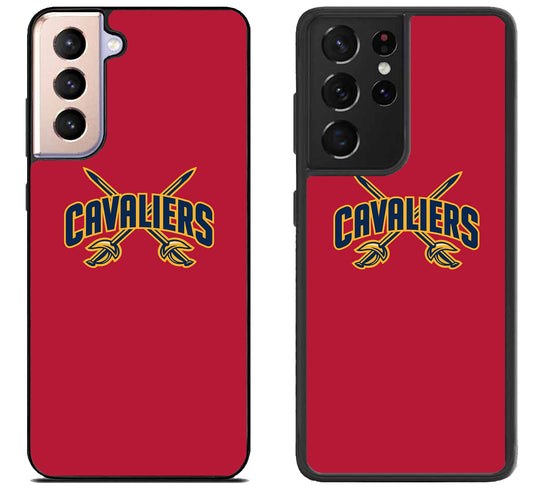 Cleveland Cavaliers Red Logo Samsung Galaxy S21 | S21 FE | S21+ | S21 Ultra Case
