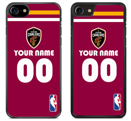 Custom Personalized Cleveland Cavaliers NBA iPhone SE 2020 | iPhone SE 2022 Case