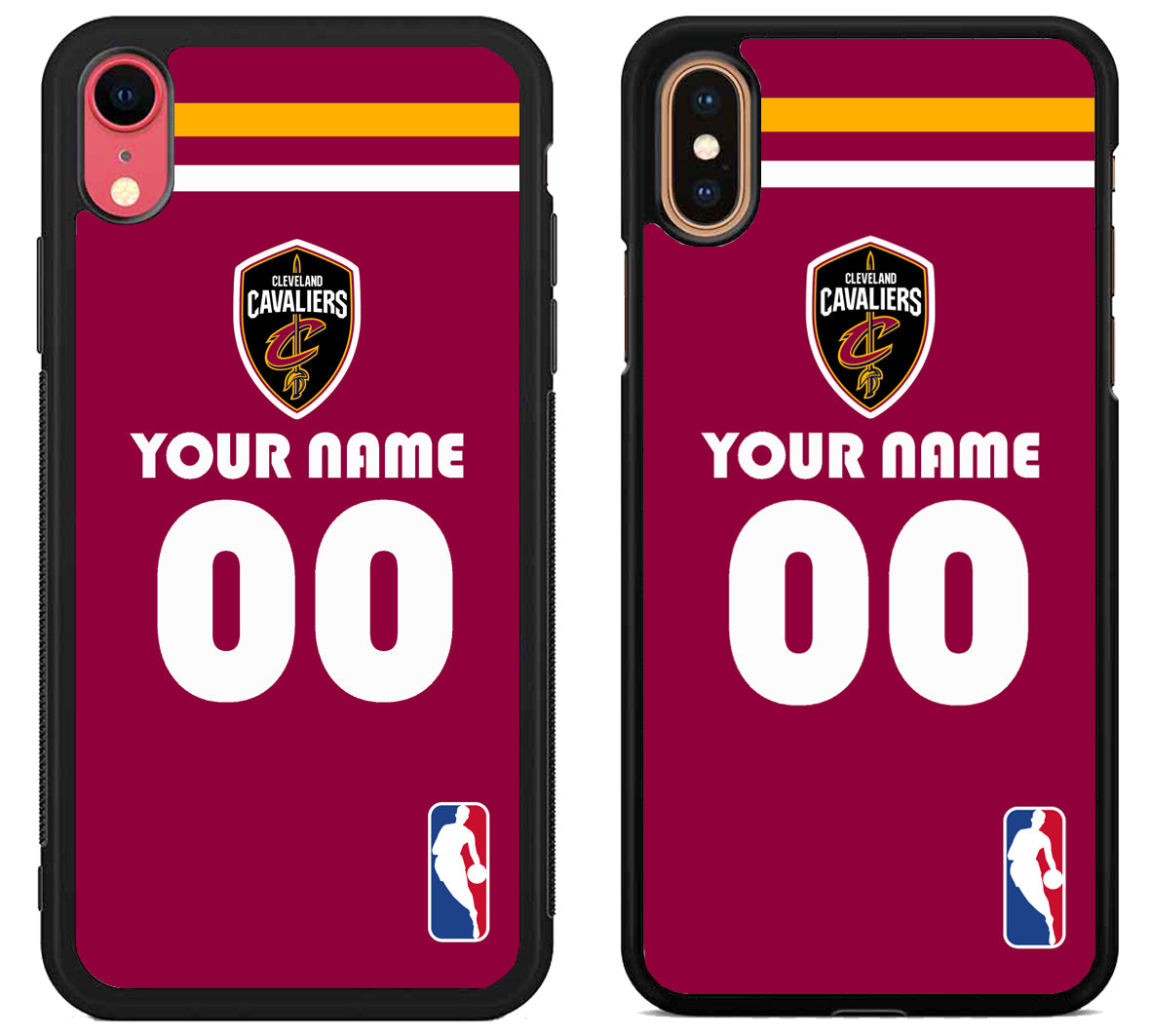 Custom Personalized Cleveland Cavaliers NBA iPhone X | Xs | Xr | Xs Max Case