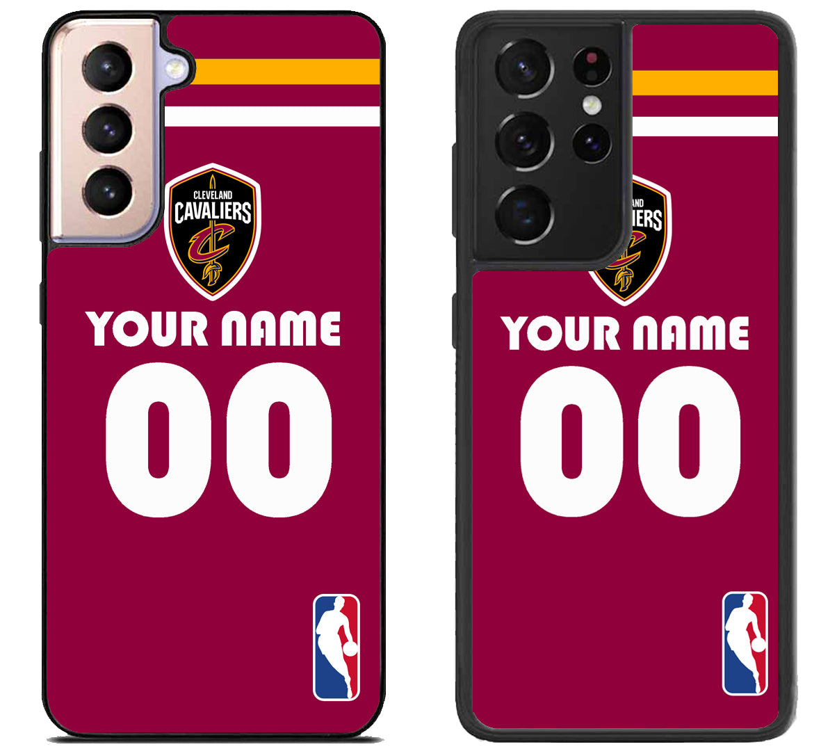 Custom Personalized Cleveland Cavaliers NBA Samsung Galaxy S21 | S21 FE | S21+ | S21 Ultra Case