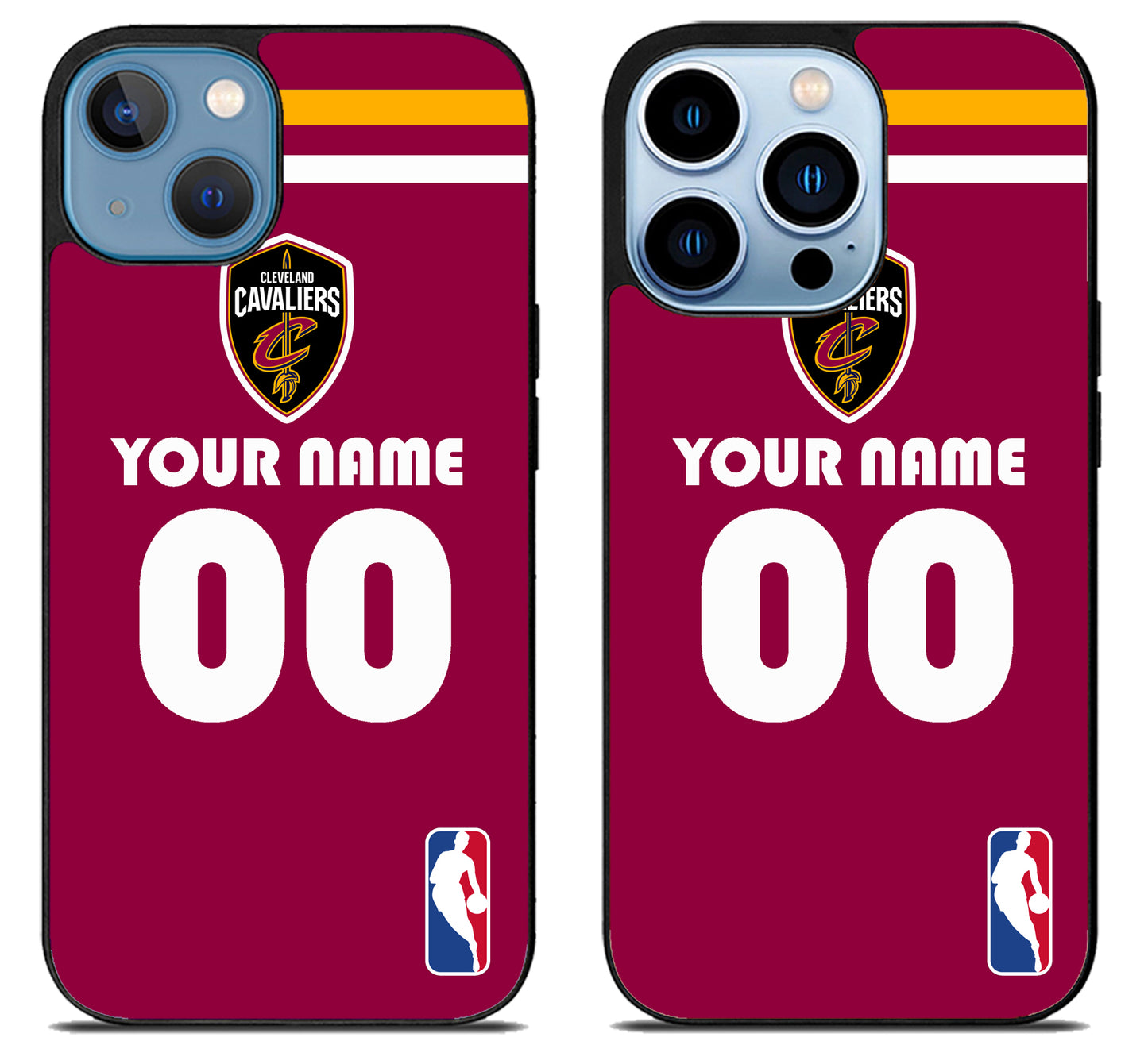 Custom Personalized Cleveland Cavaliers NBA iPhone 13 | 13 Mini | 13 Pro | 13 Pro Max Case