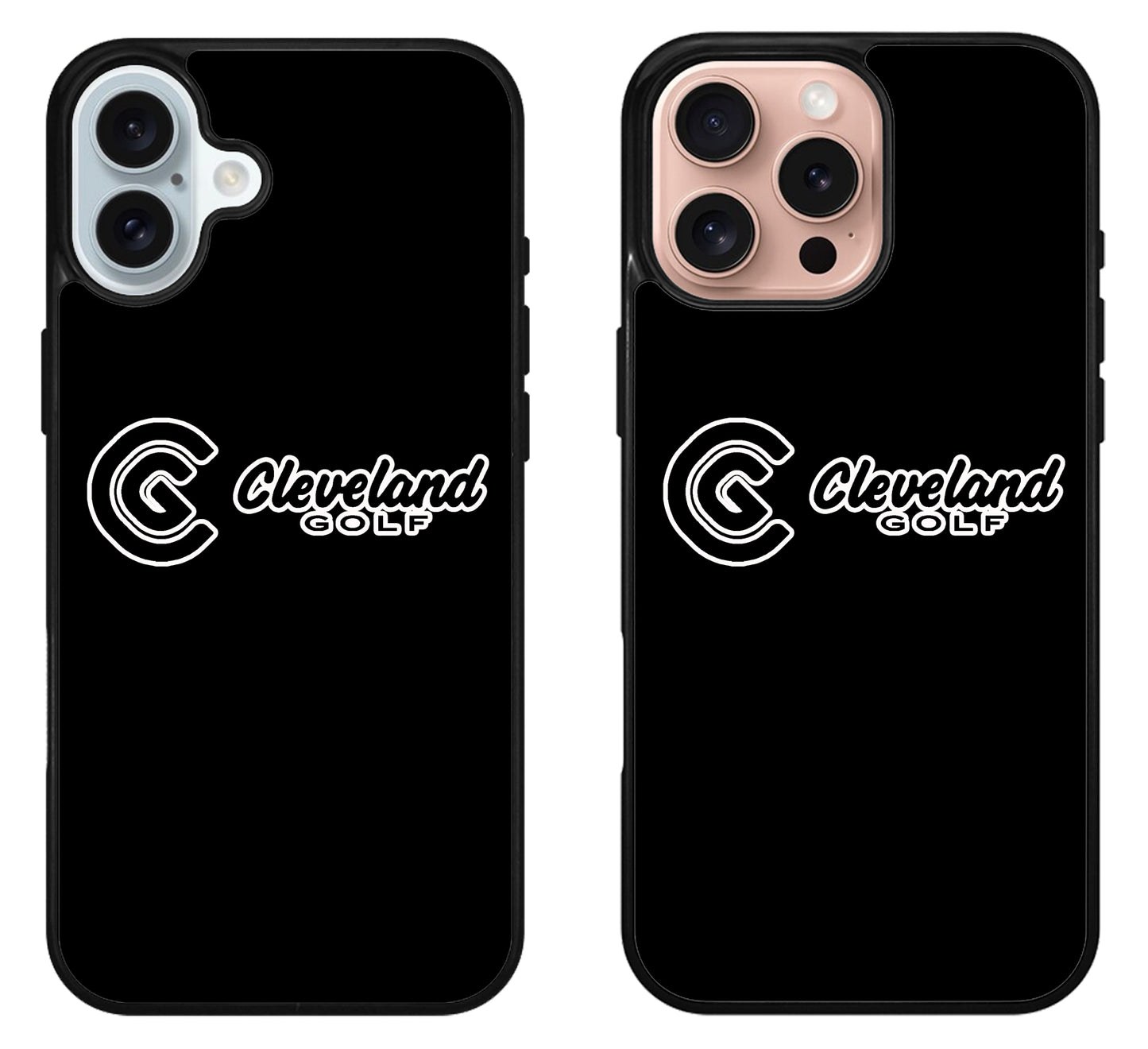 Cleveland Golf Black iPhone 16 | 16 Plus | 16 Pro | 16 Pro Max Case