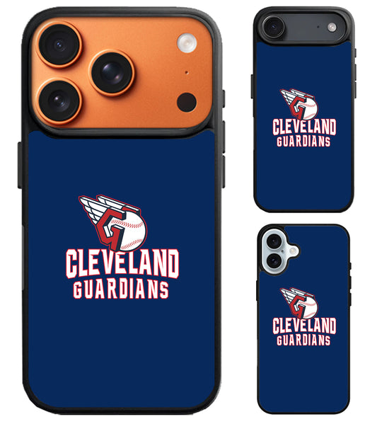 Cleveland Guardians Blue iPhone Air | iPhone 17 | 17 Pro | 17 Pro Max Case