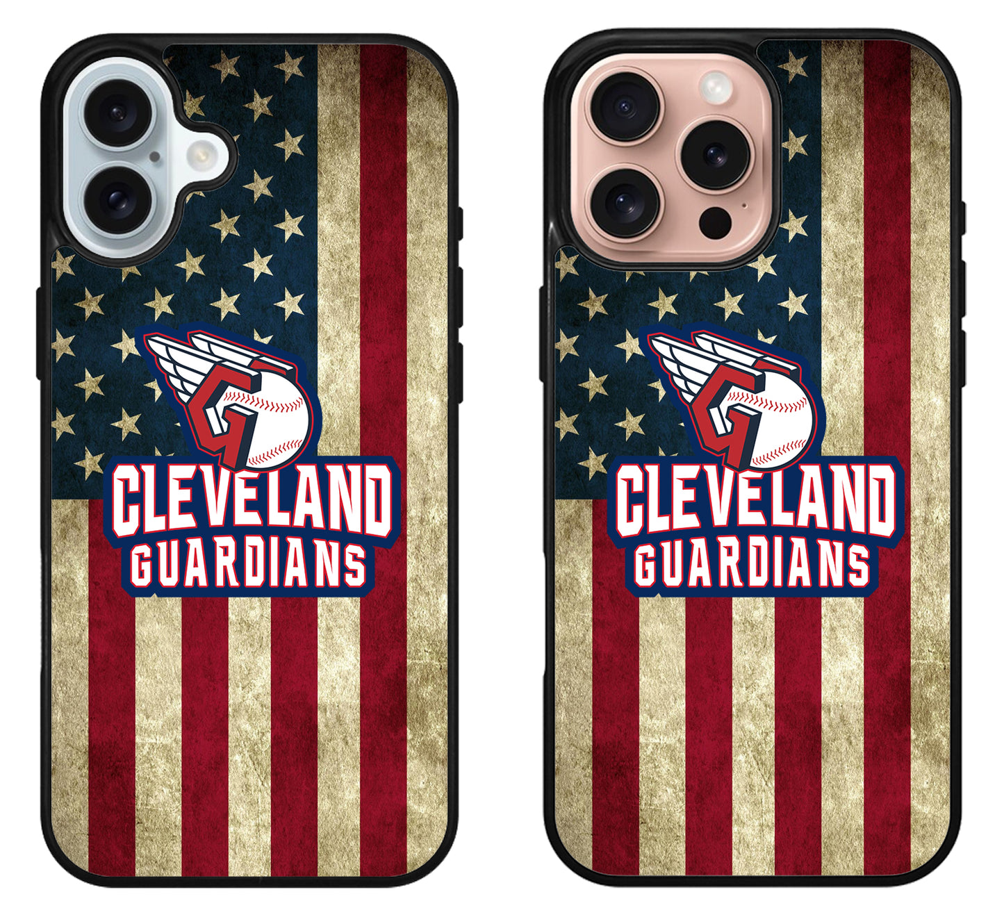 Cleveland Guardians Flag iPhone 16 | 16 Plus | 16 Pro | 16 Pro Max Case