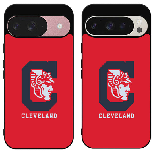 Cleveland Guardians Red Logo Google Pixel 9 | 9 Pro | 9 Pro XL Case