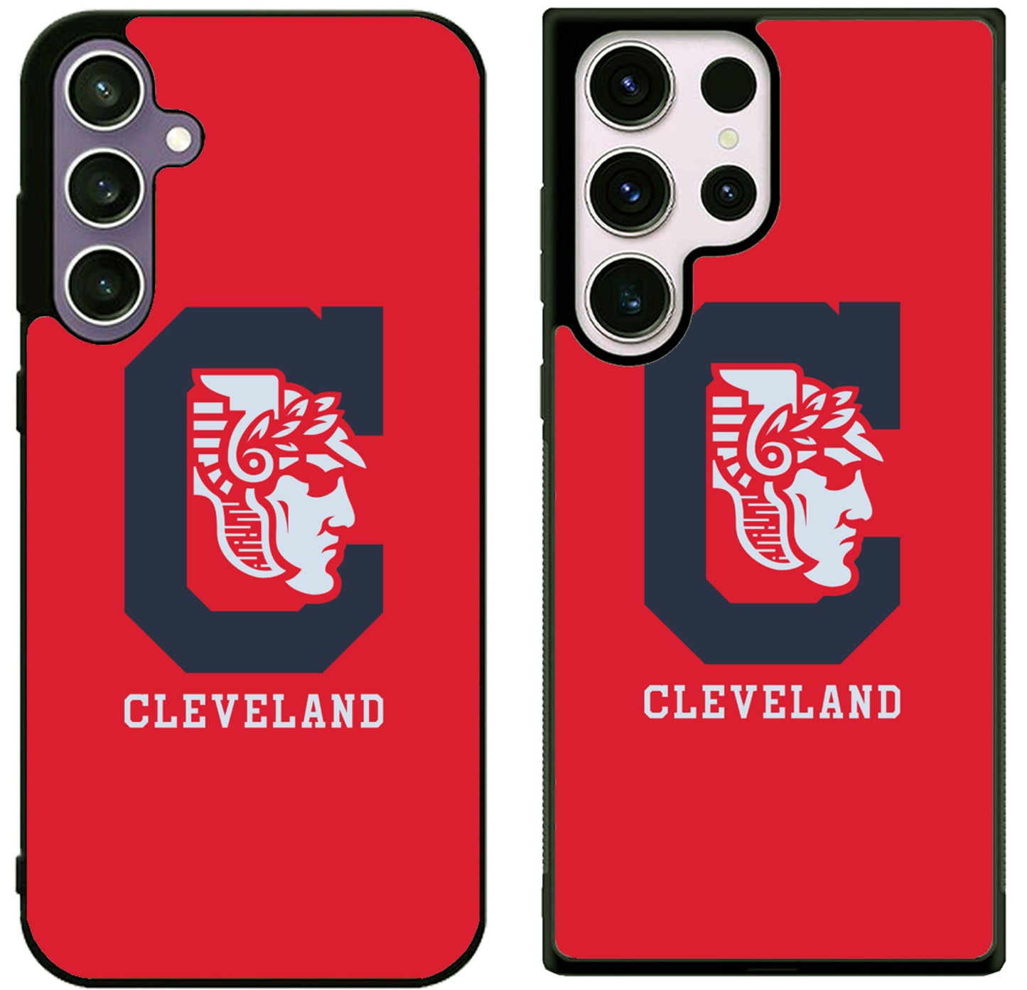 Cleveland Guardians Red Logo Samsung Galaxy S25 | S25 Plus | S25 FE | S25 Ultra Case