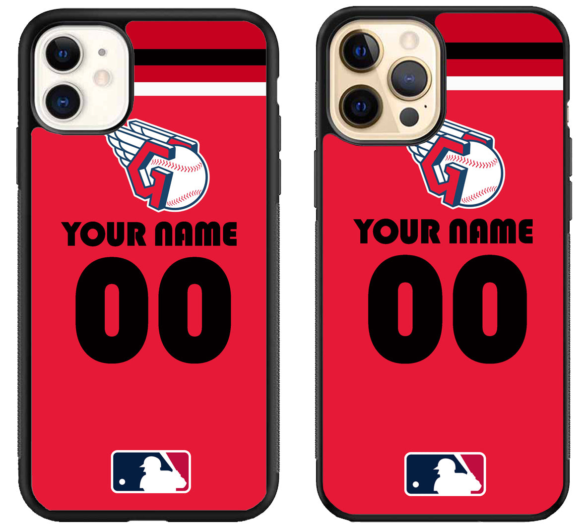 Custom Personalized Cleveland Guardians MLB iPhone 12 | 12 Mini | 12 Pro | 12 Pro Max Case