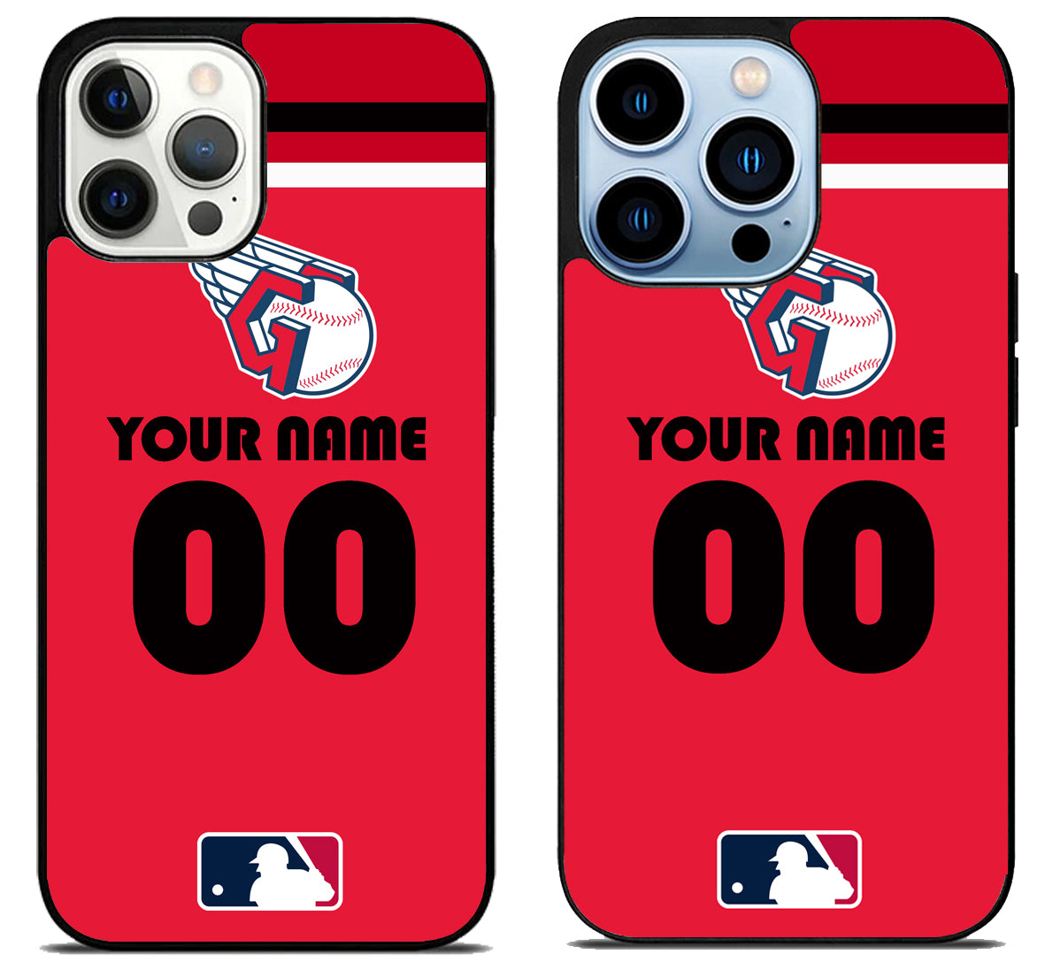 Custom Personalized Cleveland Guardians MLB iPhone 15 Pro | iPhone 15 Pro Max Case