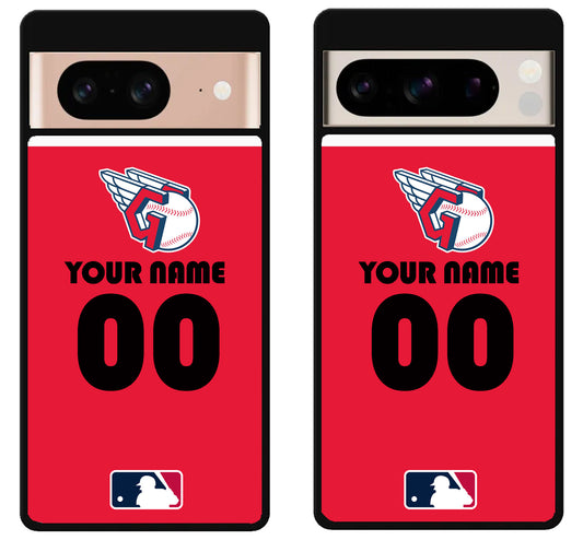 Custom Personalized Cleveland Guardians MLB Google Pixel 8 | 8 Pro Case