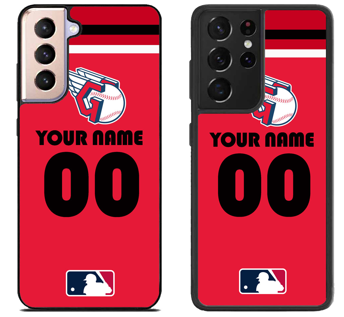 Custom Personalized Cleveland Guardians MLB Samsung Galaxy S21 | S21 FE | S21+ | S21 Ultra Case