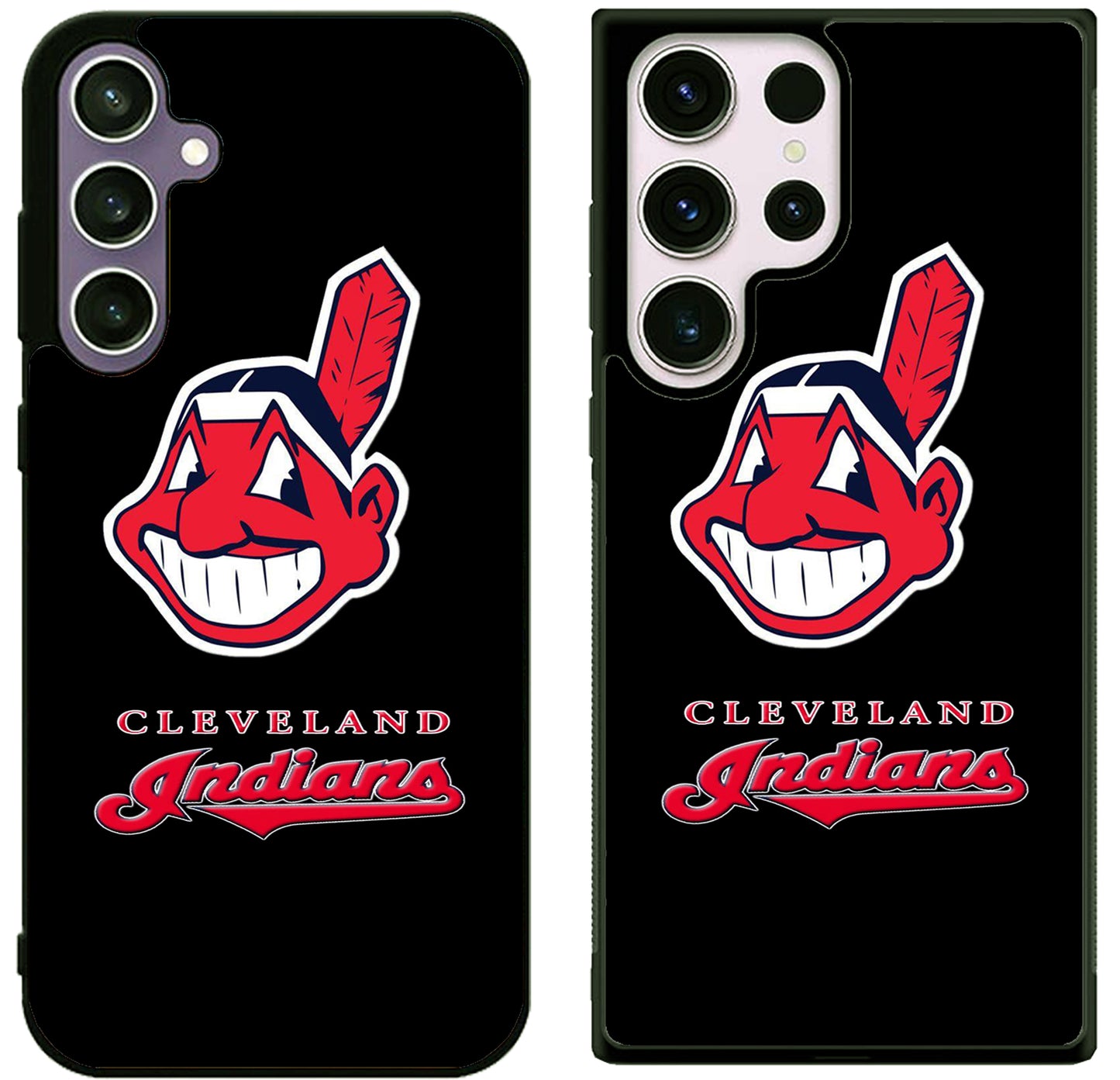 Cleveland Indians Black Samsung Galaxy S25 | S25 Plus | S25 FE | S25 Ultra Case