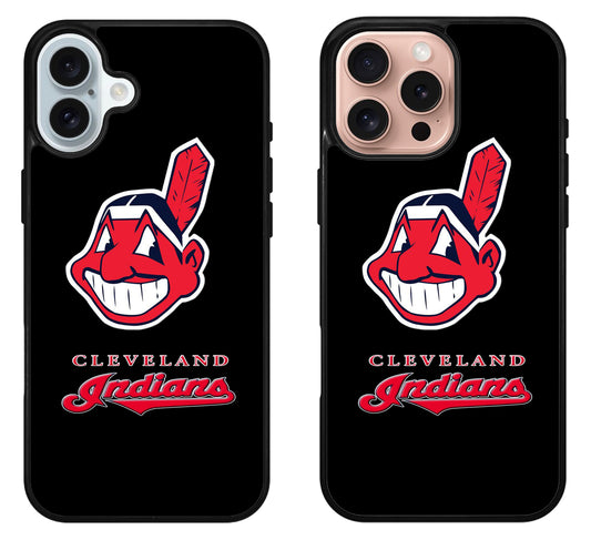 Cleveland Indians Black iPhone 16 | 16 Plus | 16 Pro | 16 Pro Max Case