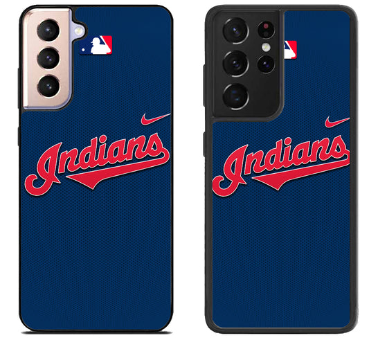 Cleveland Indians Blue Cover Samsung Galaxy S21 | S21 FE | S21+ | S21 Ultra Case