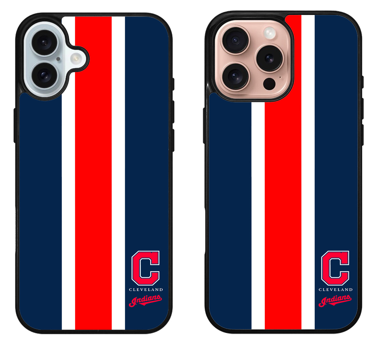 Cleveland Indians Stripe iPhone 16 | 16 Plus | 16 Pro | 16 Pro Max Case