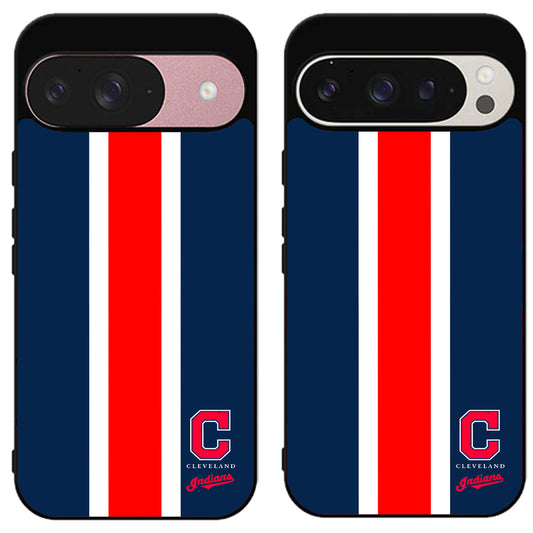 Cleveland Indians Stripe Google Pixel 9 | 9 Pro | 9 Pro XL Case