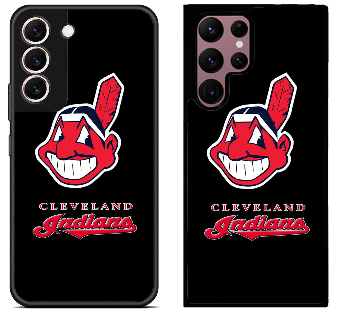 Cleveland Indians Black Samsung Galaxy S22 | S22+ | S22 Ultra Case