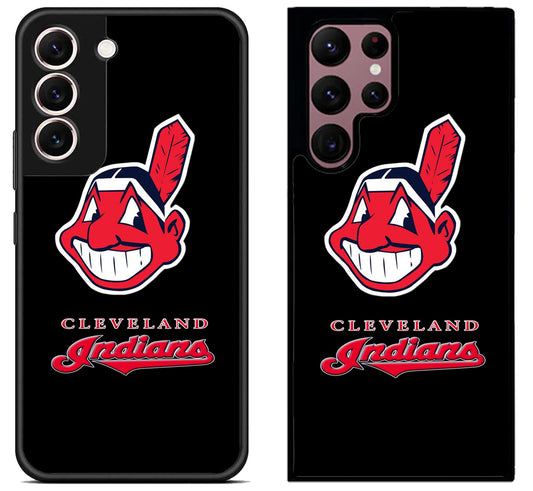 Cleveland Indians Black Samsung Galaxy S22 | S22+ | S22 Ultra Case