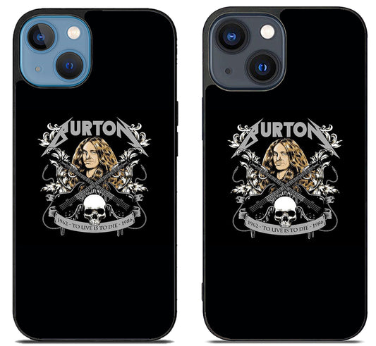 Cliff Burton Metallica Black iPhone 15 | iPhone 15 Plus Case