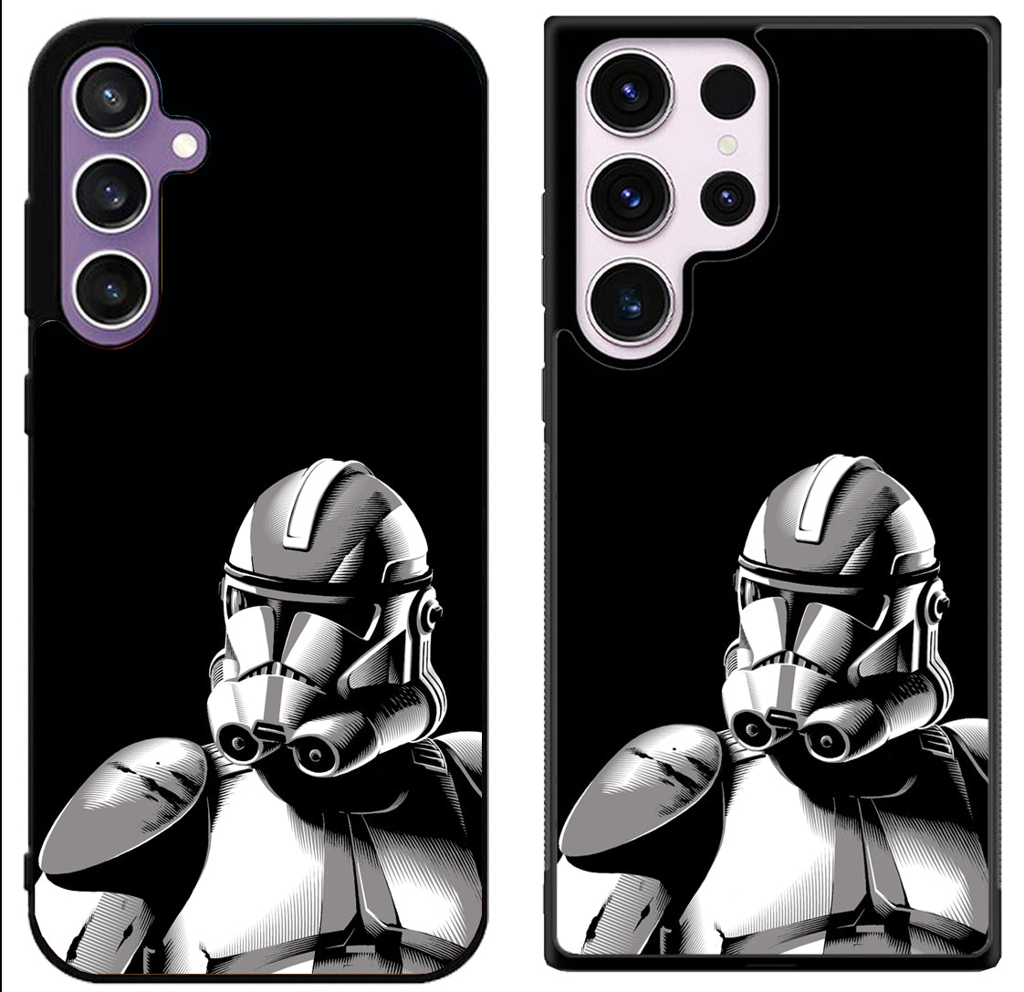 Clone Trooper Star Wars Cover Samsung Galaxy S24 | S24+ | S24 Ultra Case