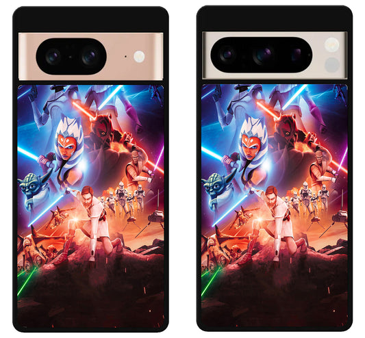 Clone Wars Wallpaper Google Pixel 8 | 8 Pro Case