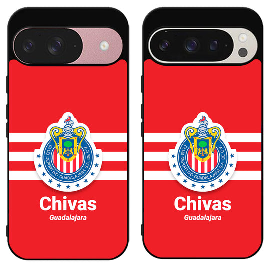Club Chivas De Guadalajara Logo Google Pixel 9 | 9 Pro | 9 Pro XL Case