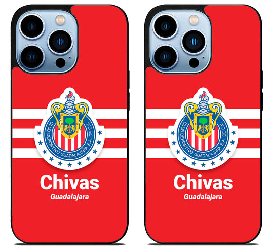 Club Chivas De Guadalajara Logo iPhone 15 Pro | iPhone 15 Pro Max Case