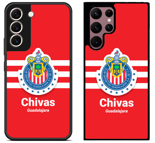 Club Chivas De Guadalajara Logo Samsung Galaxy S22 | S22+ | S22 Ultra Case